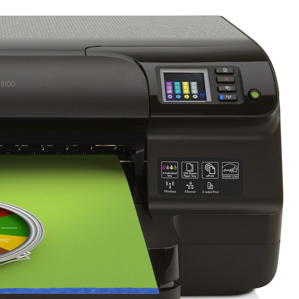 HP Officejet Pro 8100 A4 Colour Inkjet Printer | eBay