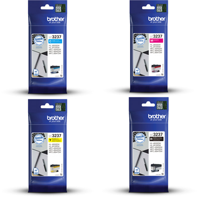 Brother High Yield Ink Cartridge Value Pack CMY (1.5K Pages) K (3K Pages)