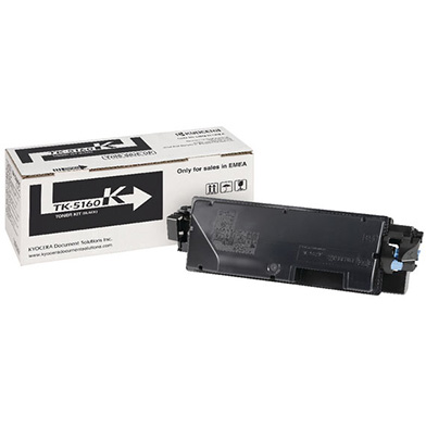 TK-5160K Black Toner Cartridge (16'000 Pages)