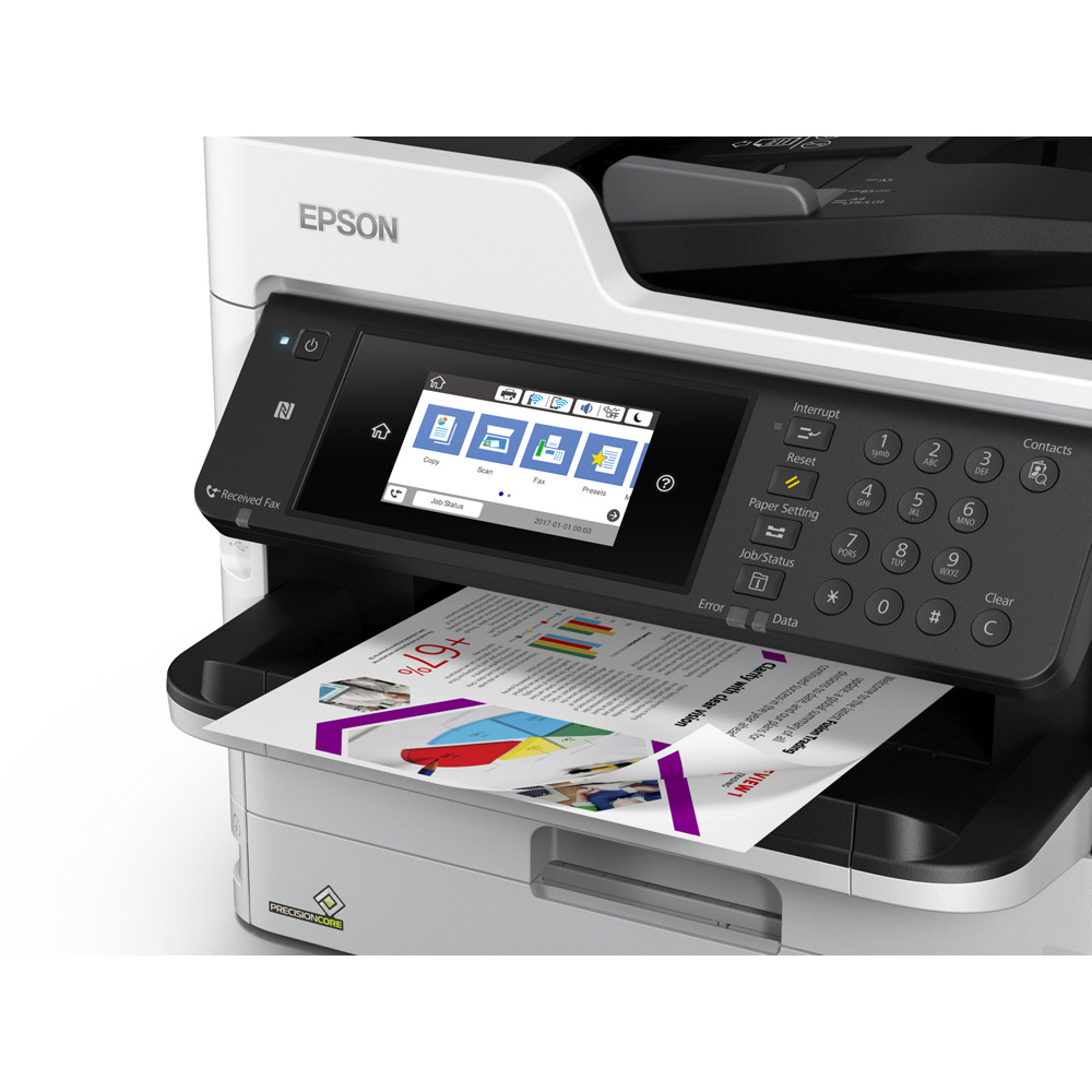 Epson WorkForce Pro WF C5710DWF  A4 Colour Multifunction 