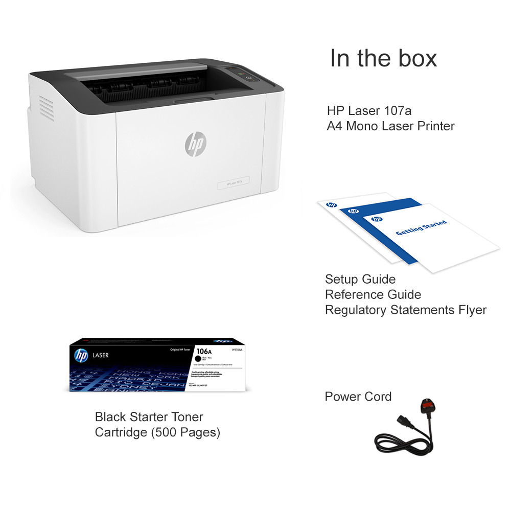 hp laser 107a a4