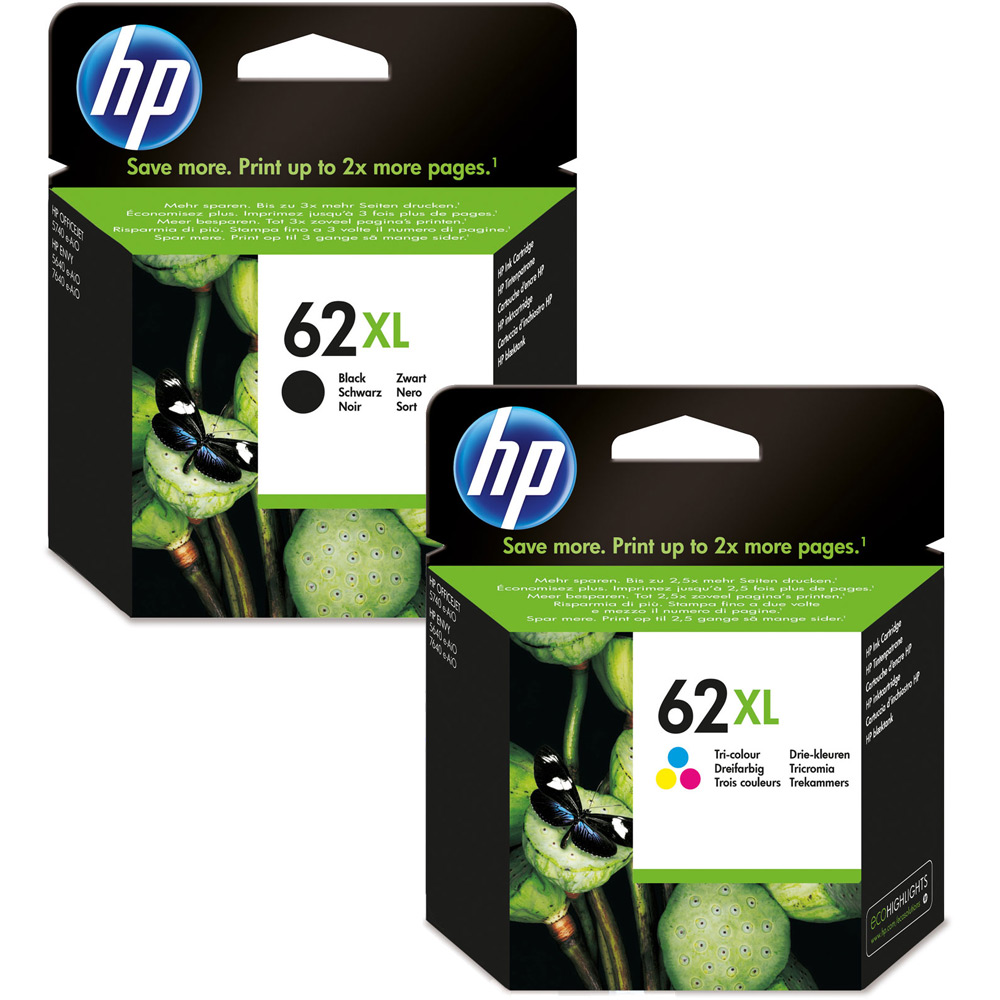 hp printers that use 62xl ink