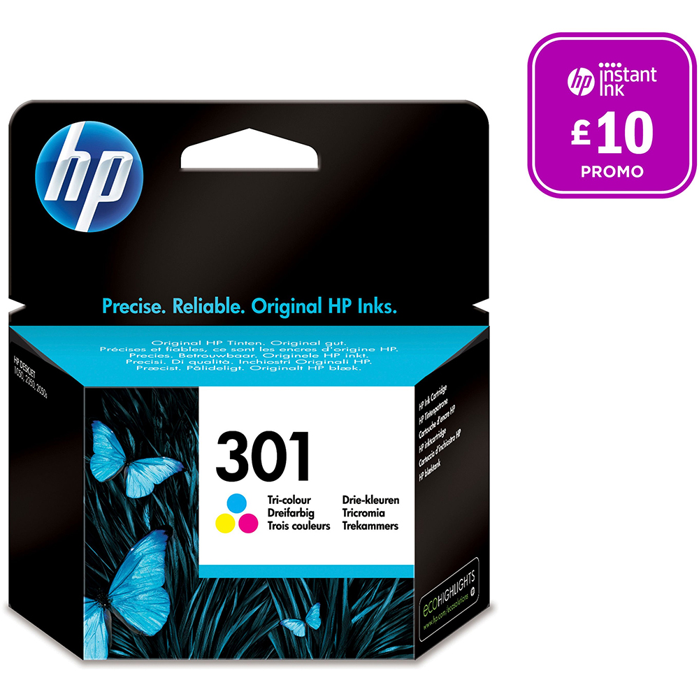 hp 301 colour cartridge