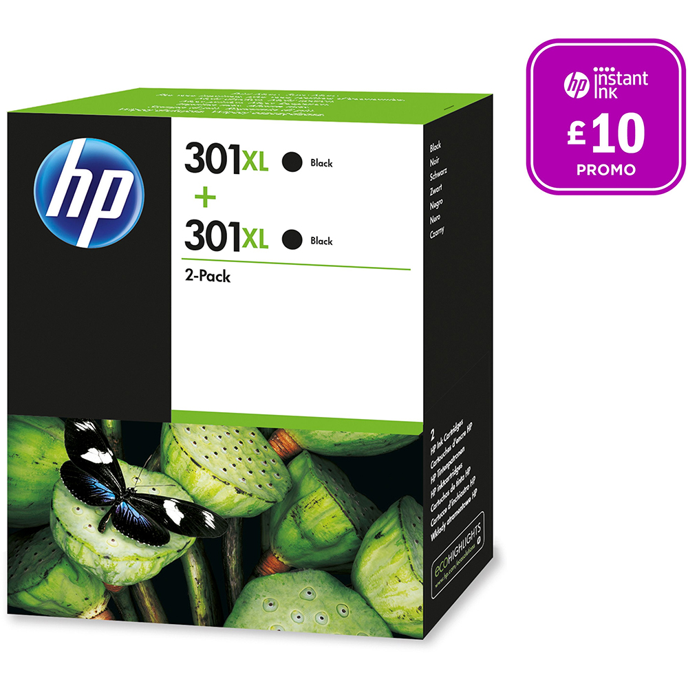 hp envy 301 black ink