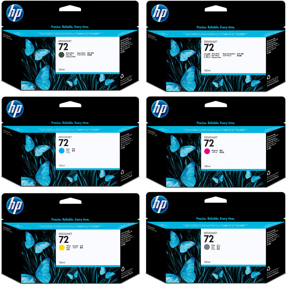hp designjet 72 ink