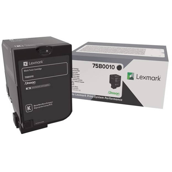 lexmark black toner cartridge
