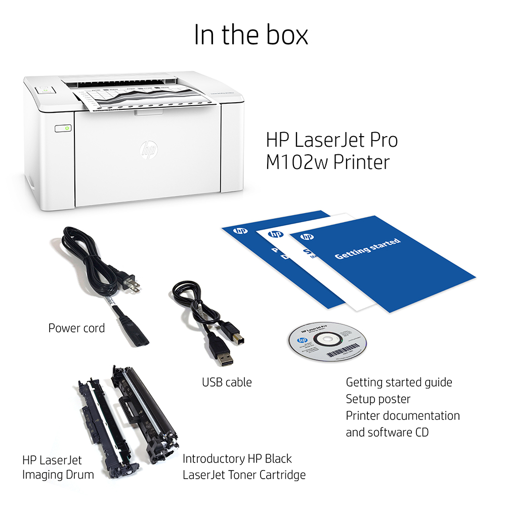 hp102w printer