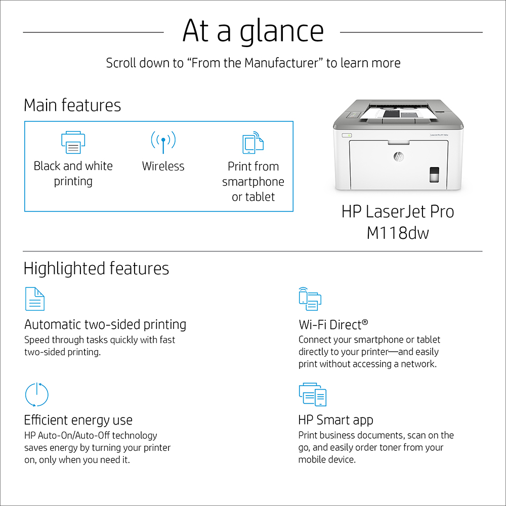 hp laserjet pro m118dw linux