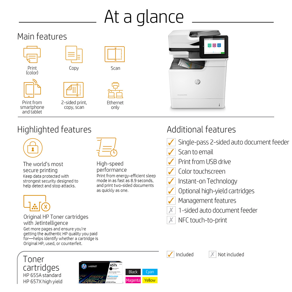 hp color laserjet enterprise m681dh