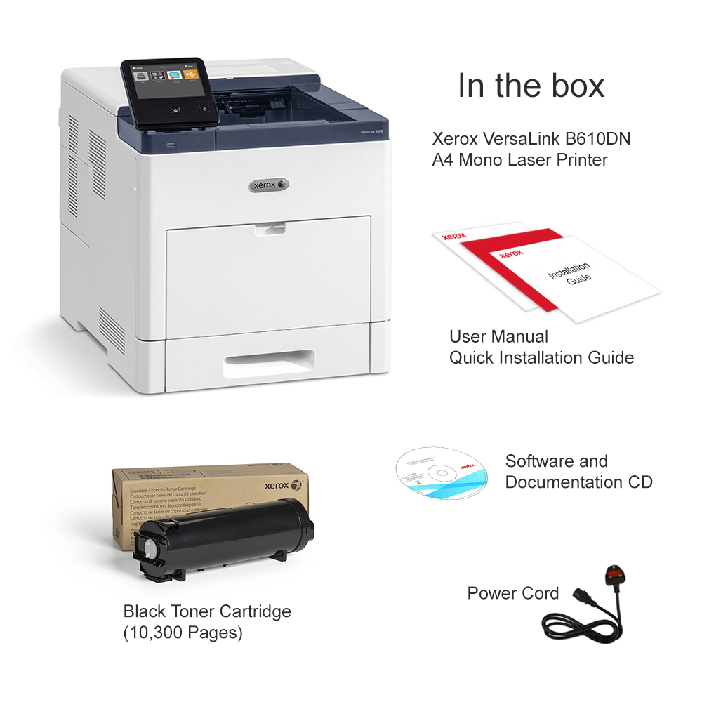 xerox versalink b610dn