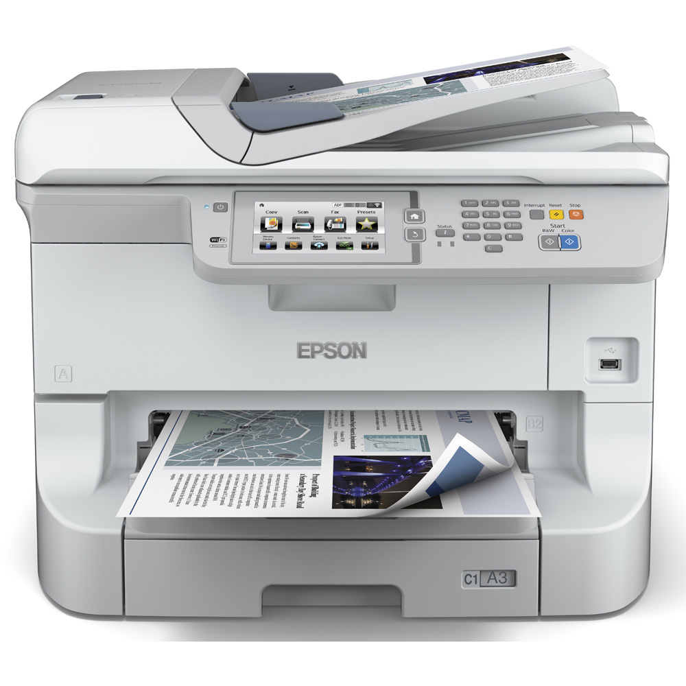  Epson  WorkForce  Pro  WF 8510DWF A3 Colour Multifunction 