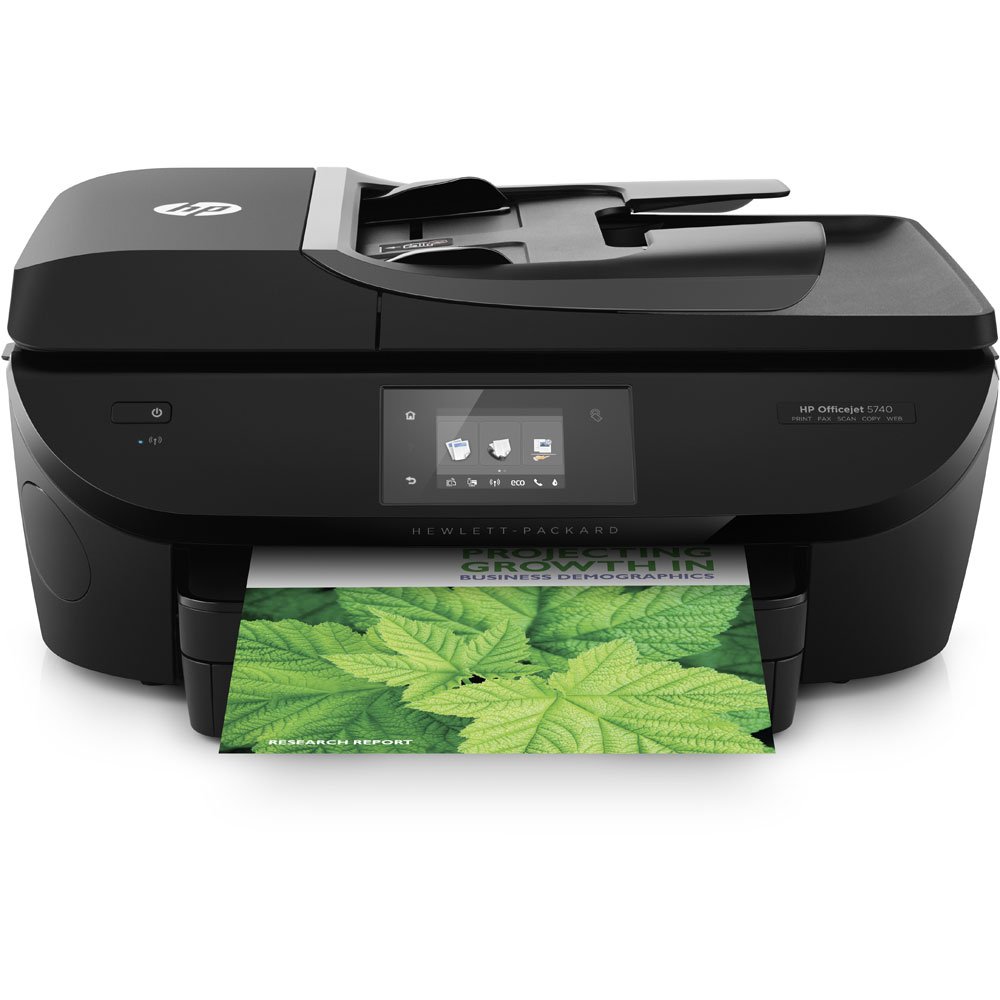 Hp Officejet 5740 E All In One A4 Colour Multifunction Thermal
