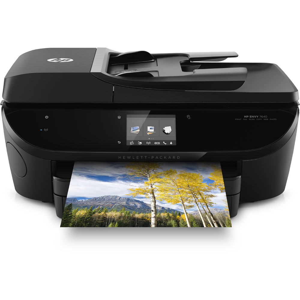 Hp Envy 7640 E All In One A4 Colour Multifunction Thermal Inkjet