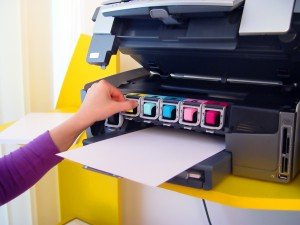 Six inks printer