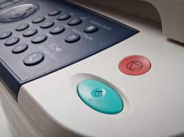 laser printer buttons