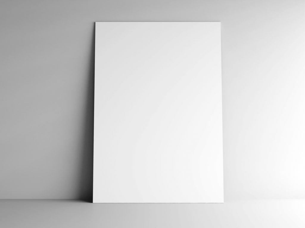 Blank Cardstock | White | 5