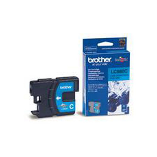 Brother LC980C Cyan Ink Cartridge (260 Pages)