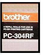 Brother PC304RF Refill Ribbon Pack for PC-301 Cartridge (235 Pages)