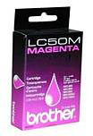 Brother LC50M Magenta Ink Cartridge (410 Pages)