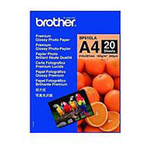 Brother BP61GLA BP61GLA Innobella A4 Premium Glossy Photo Paper (20 Sheets)