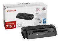Canon 1976B002AA Black 715H Toner Cartridge (7,000 Pages)