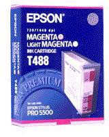 Epson Magenta/Light Magenta T488 Ink Cartridge (110ml)