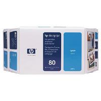 HP C4891A No.80 Value Pack Cyan 350ml Ink System