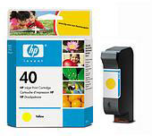 HP 51640YE No.40 Yellow Ink Cartridge (1600 pages)