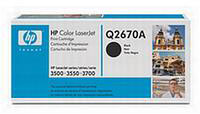 HP Q2670A 308A Black Print Cartridge with Smart Printing Technology (6,000 pages)