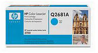 HP Q2681A 311A Cyan Print Cartridge with Smart Printing Technology (6,000 pages)