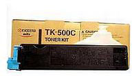 Kyocera TK-500C TK-500C Cyan Toner Kit (8,000 pages)