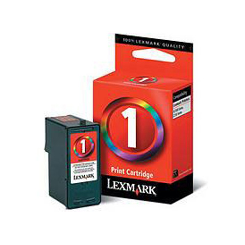 Lexmark No.1 Colour Print Cartridges - Twin Pack