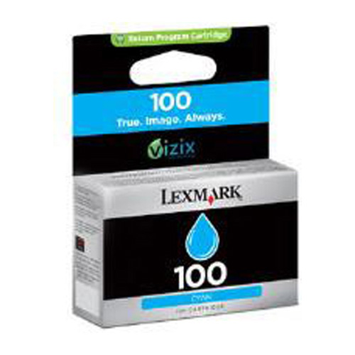 Lexmark No.100 Cyan Ink Cartridge (200 Pages)