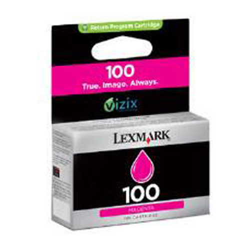 Lexmark No.100 Magenta Ink Cartridge (200 Pages)