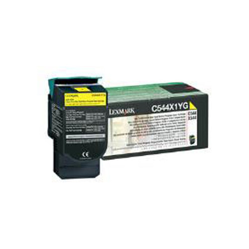 Lexmark Yellow Extra High Yield Return Program Toner Cartridge (4,000 Pages) 