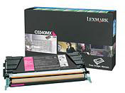 Lexmark 00C5340MX Magenta Return Program Toner Cartridge (7,000 Pages)