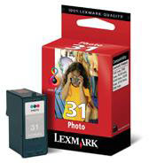 Lexmark No.31 Photo Colour Ink Cartridge