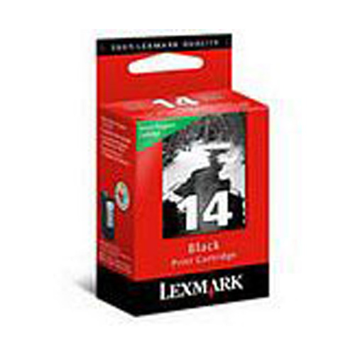 Lexmark No.14 Black Return Program Ink Cartridge