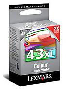 Lexmark No.43XL Colour Print Cartridge