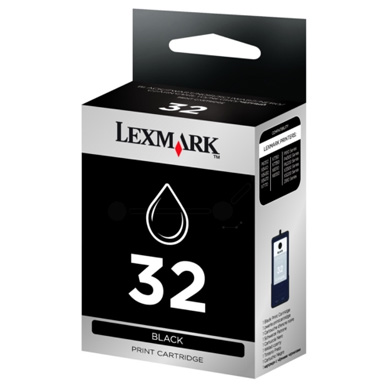 Lexmark 018CX032E 32 Black Ink Cartridge (200 Pages)