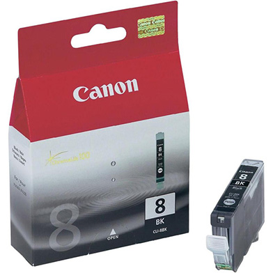 Black CLI-8 Ink Cartridge (490 pages)