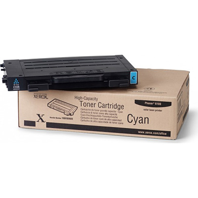 Xerox 106R00680 Cyan Hi Cap Toner Cartridge (5,000 Pages)