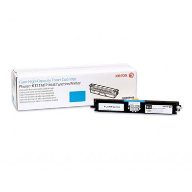 Xerox 106R01466 Cyan Hi Cap Toner Cartridge (2,600 Pages)