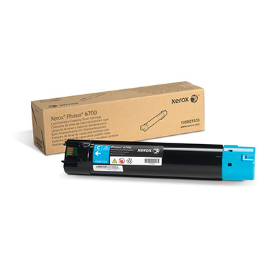 Xerox 106R01503 Cyan Toner Cartridge (5,000 Pages)