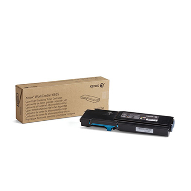 Xerox 106R02744 Hi-Cap Cyan Toner Cartridge (7,000 pages)