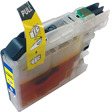 Compatible Brother XL Yellow Ink Cartridge (1,200 Pages)