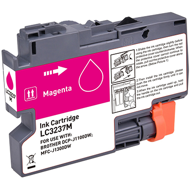 Compatible Brother LC-3237 Magenta High Yield Ink Cartridge (1,500 Pages)