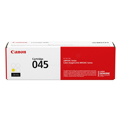 Canon 1239C002AA 045 Yellow Toner Cartridge (1,300 Pages)