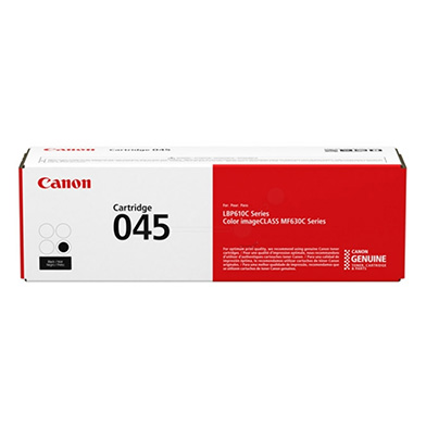 Canon 1242C002AA 045 Black Toner Cartridge (1,400 Pages)