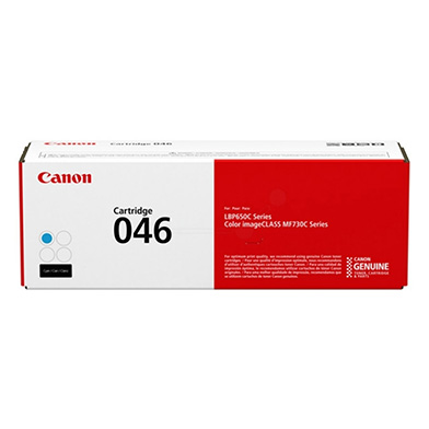 Canon 1249C002AA 046 Cyan Toner Cartridge (2,300 Pages)